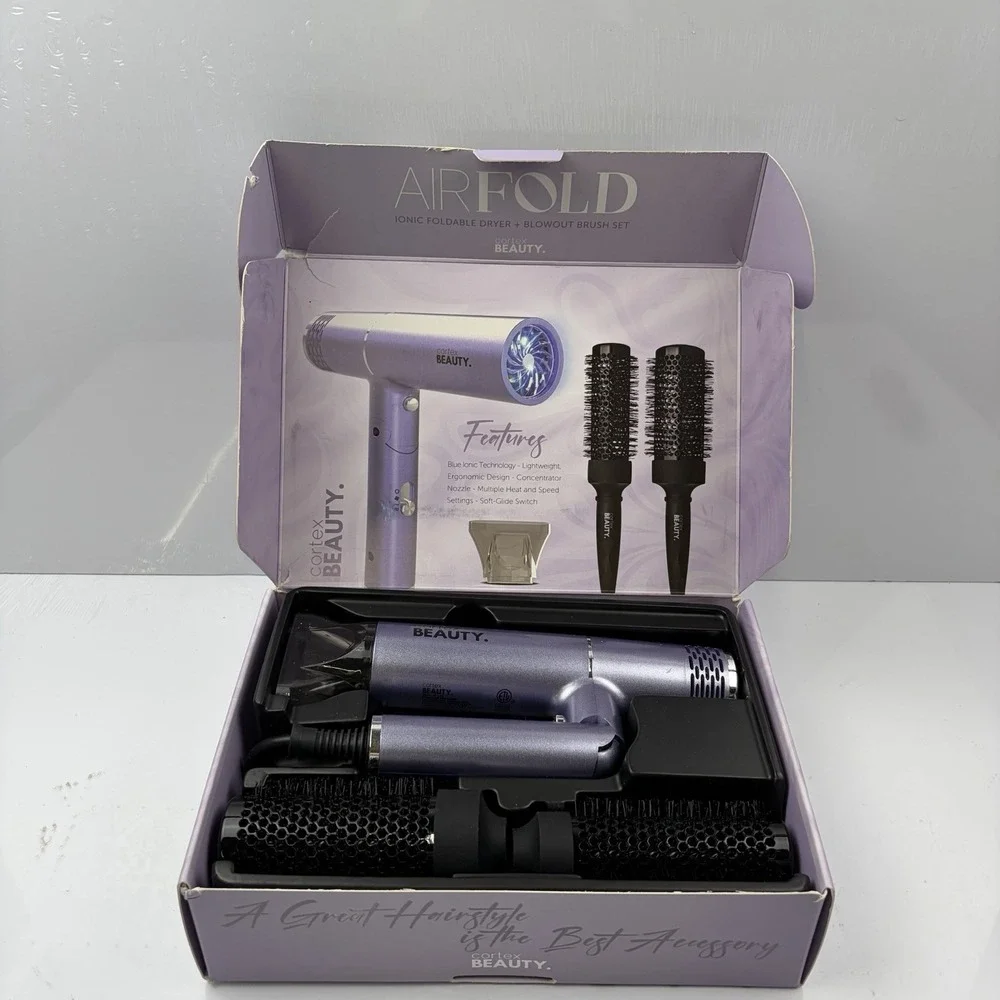 CORTEX BEAUTY AirFold Cortex Beauty AirFold Ionic Foldable Dryer - PURPLE